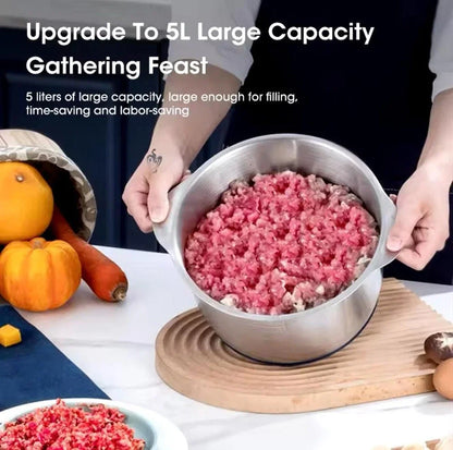 5L Electric Meat Grinder & Food Processor