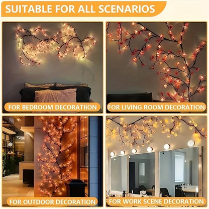Cherry Blossom USB Branch Wall Lights