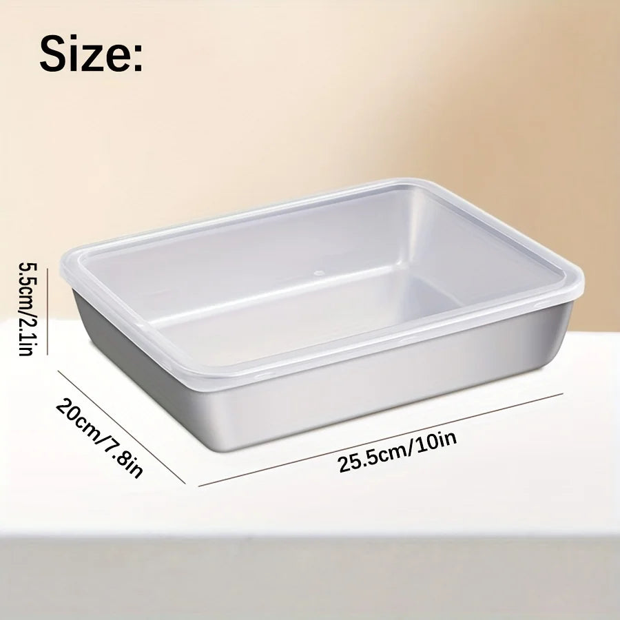3PCS Stainless Steel Food Containers