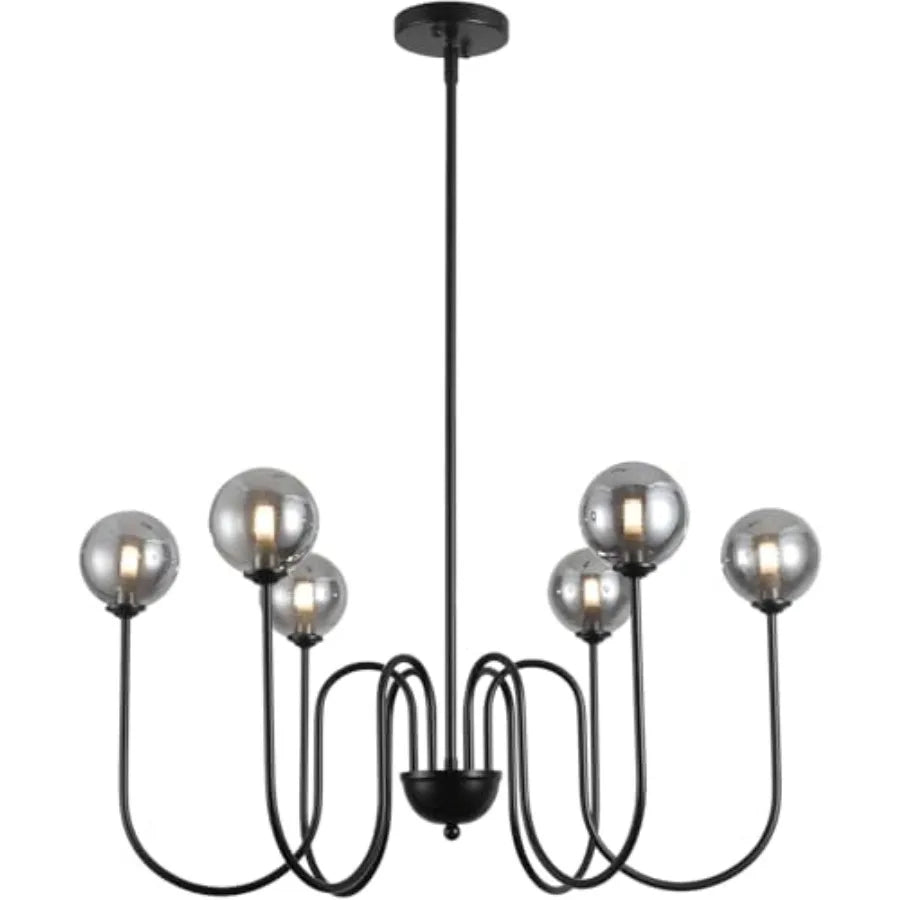 Modern Crystal Ring Chandelier