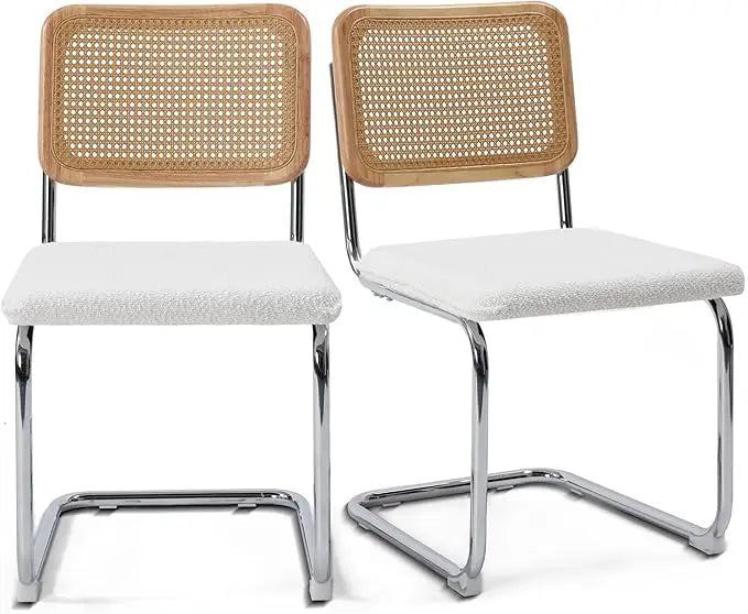 Cesca Cane Dining Chairs Set of 4