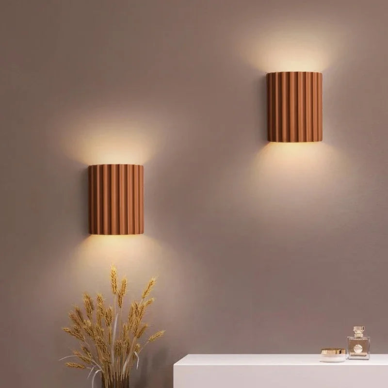 Nordic Modern Resin LED Wall Sconce Lamp