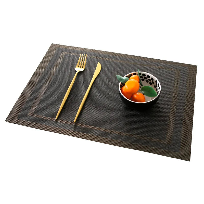 Washable Non-Slip Table Mat Set
