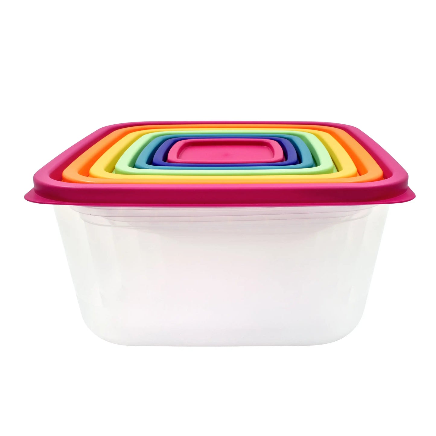14PCS Rainbow Food Storage Set