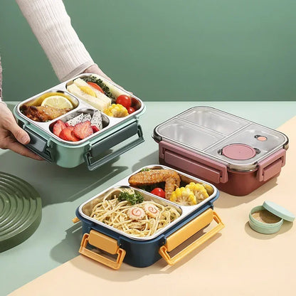 Portable Insulated Stainless Steel Lunch Container