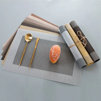 Washable Non-Slip Table Mat Set