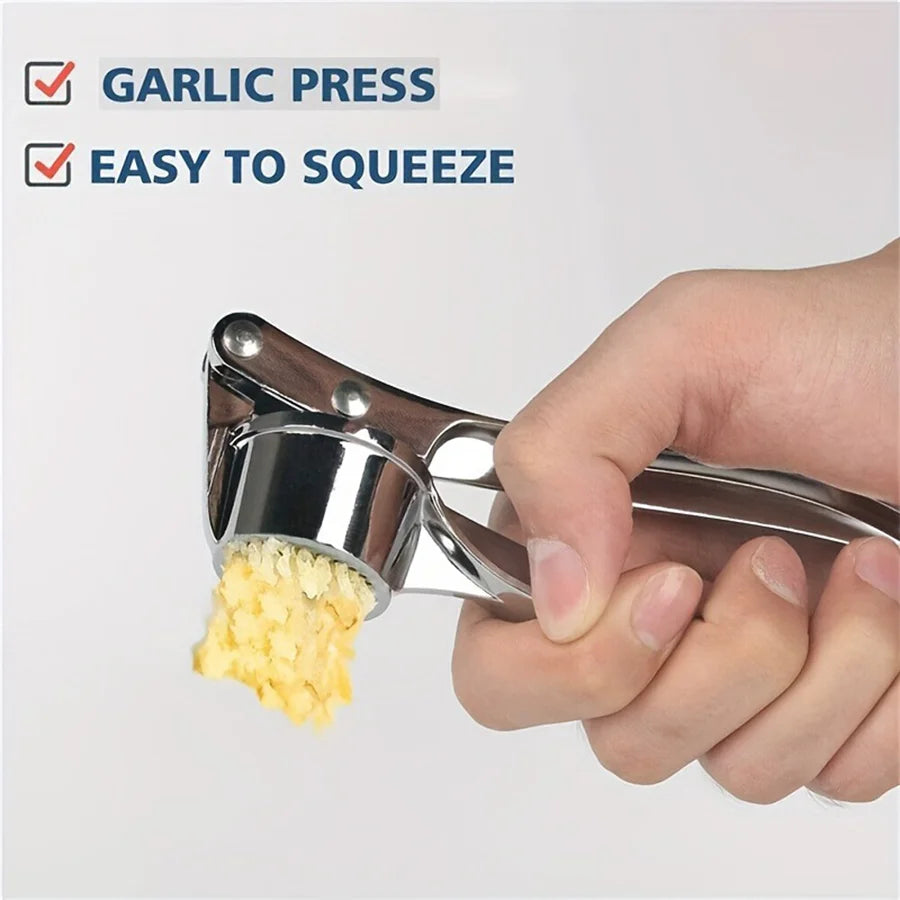 Heavy Duty Garlic Press 18cm