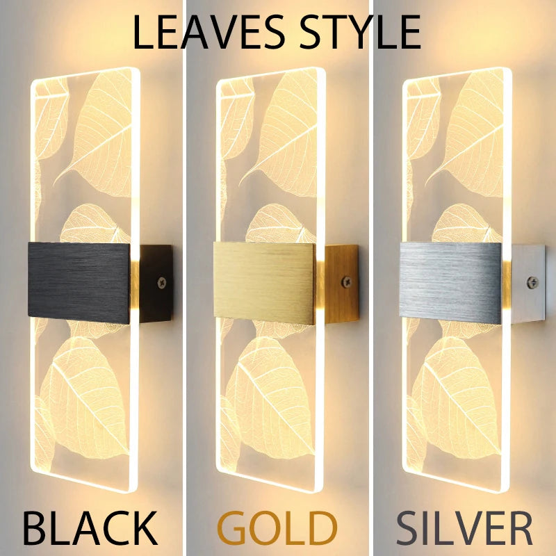Modern Acrylic LED Wall Light 6W
