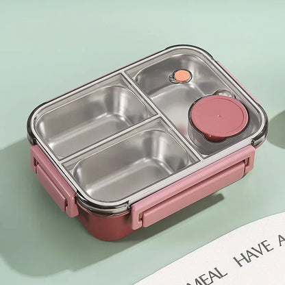 Portable Insulated Stainless Steel Lunch Container