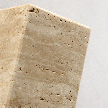 Wabi-Sabi Travertine Stone Wall Sconce
