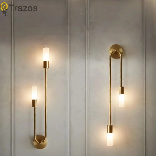 Luxury Wall  Black/Gold  Wall Corridor