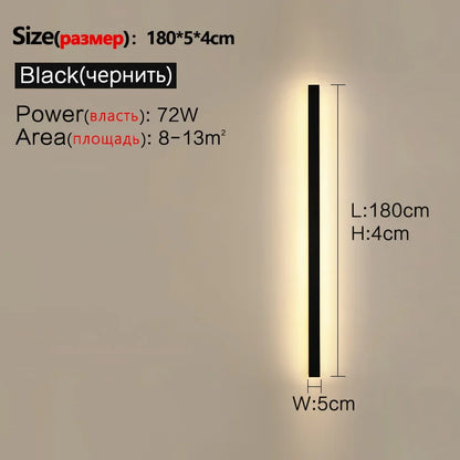 Waterproof Nordic LED Outdoor Wall Light – IP65