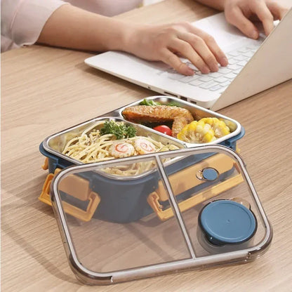 Portable Insulated Stainless Steel Lunch Container