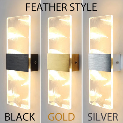 Modern Acrylic LED Wall Light 6W