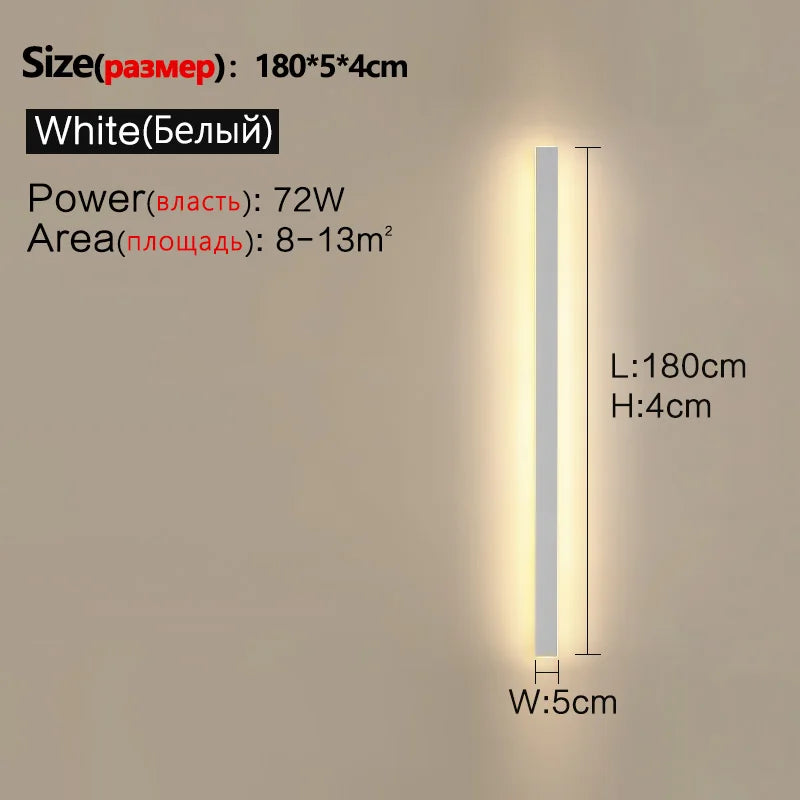 Waterproof Nordic LED Outdoor Wall Light – IP65