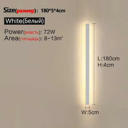 Waterproof Nordic LED Outdoor Wall Light – IP65