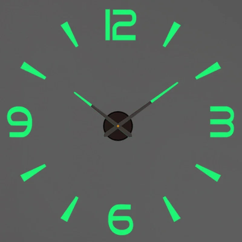 Modern 3D DIY Wall Clock
