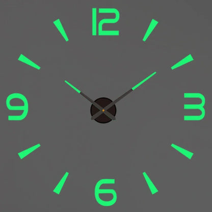 Modern 3D DIY Wall Clock
