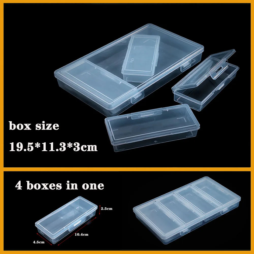 Clear Organizer Box for Jewelry & Tools