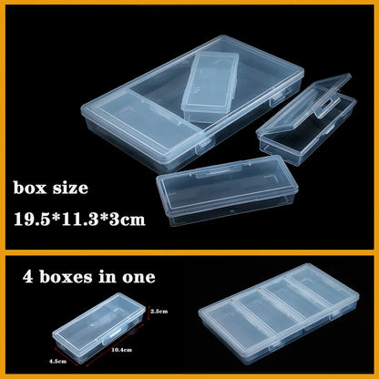 Clear Organizer Box for Jewelry & Tools