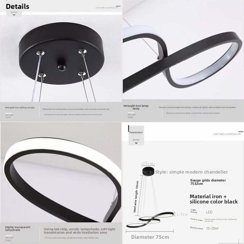 Personality-inspired creative pendant light