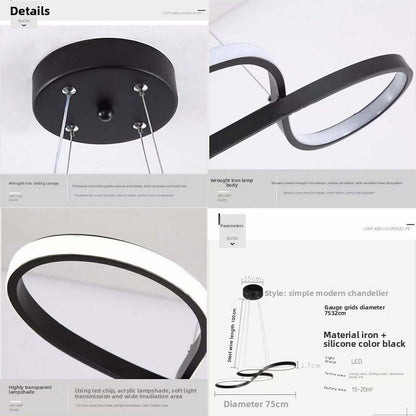 Personality-inspired creative pendant light