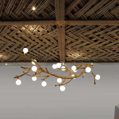 Wabi-Sabi Tree Branch Chandelier
