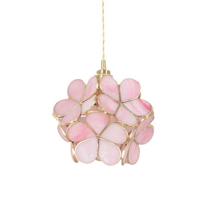 Luxury-style girl's bedside bedroom petal chandelier