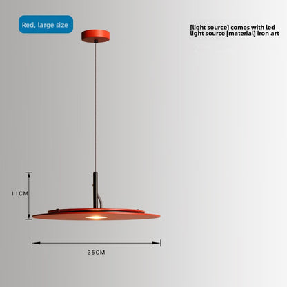 Nordic Minimalist Flying Saucer LED Chandelier