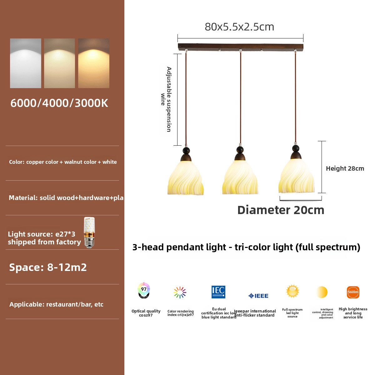 Skirt-shaped Chandelier