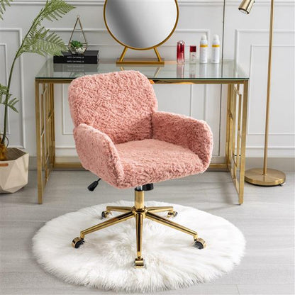 Swivel Desk Chair – Pink