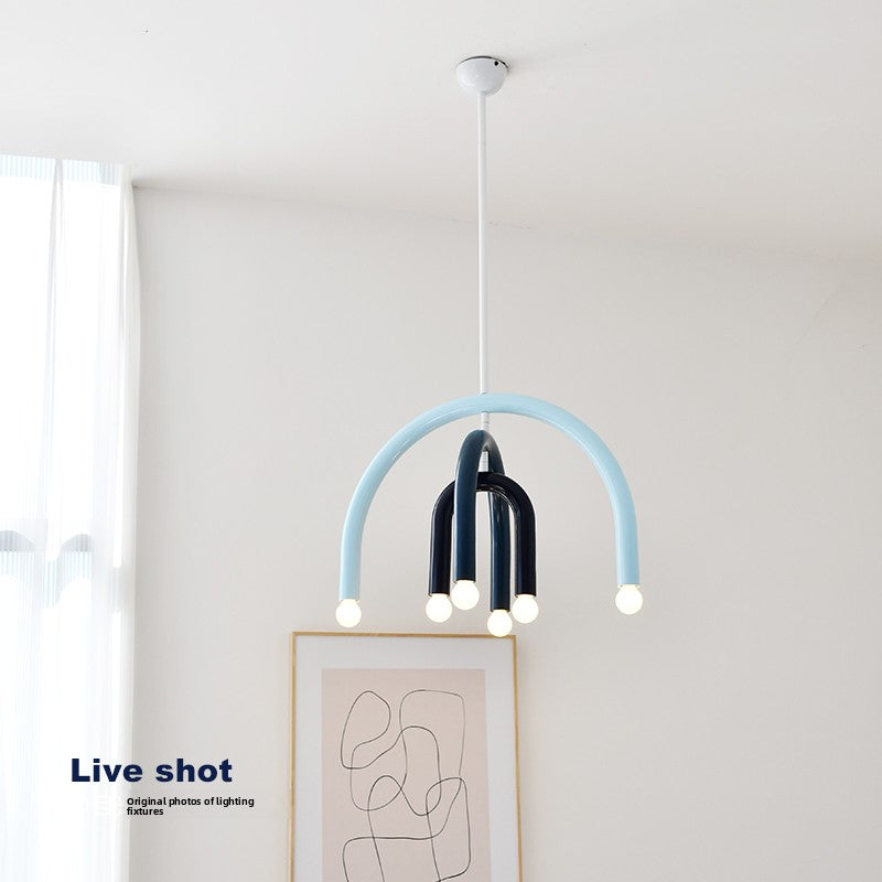 Scandinavian Retractable LED Chandelier for Home