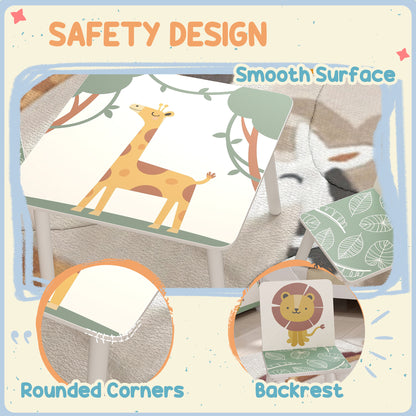 3-Piece Kids Table & Chair Set