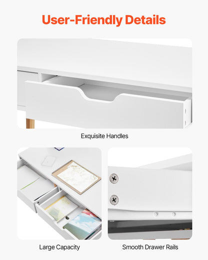 Kids Study Desk with Drawers