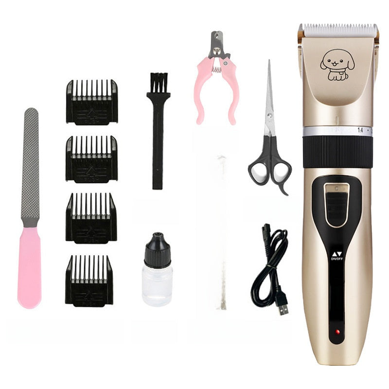 Pet hair trimmer