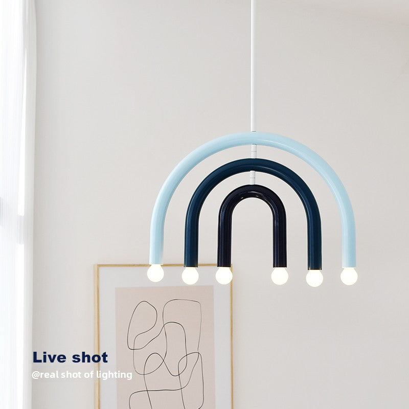 Scandinavian Retractable LED Chandelier for Home
