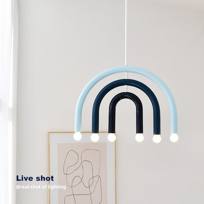 Scandinavian Retractable LED Chandelier for Home