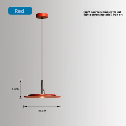Nordic Minimalist Flying Saucer LED Chandelier