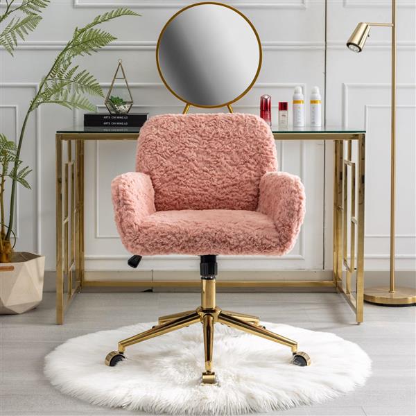 Swivel Desk Chair – Pink