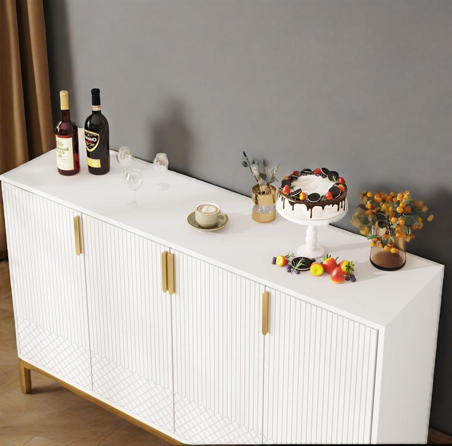 Kitchen Buffet Storage Cabinet