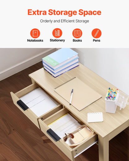 Kids Writing Desk with Storage