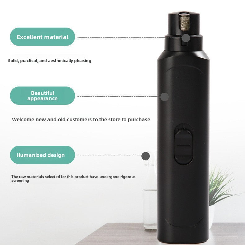 Electric Pet Nail Grinder Trimmer