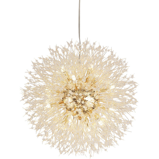 Modern Dandelion Crystal Lighting Fixture