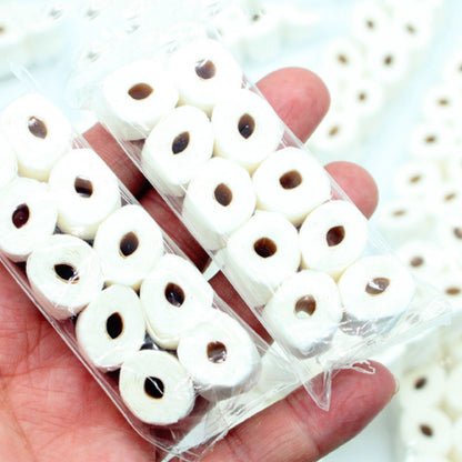 Simulated Tissue Roll Paper Toilet Paper Model